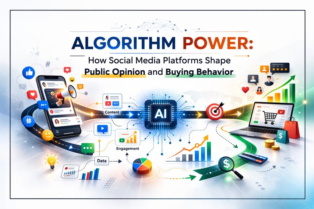 Algorithm Power: How Social Media Platforms Shape Public Opinion and Buying Behavior Algorithm Power How Social Media Platforms Shape Public Opinion and Buying Behavior