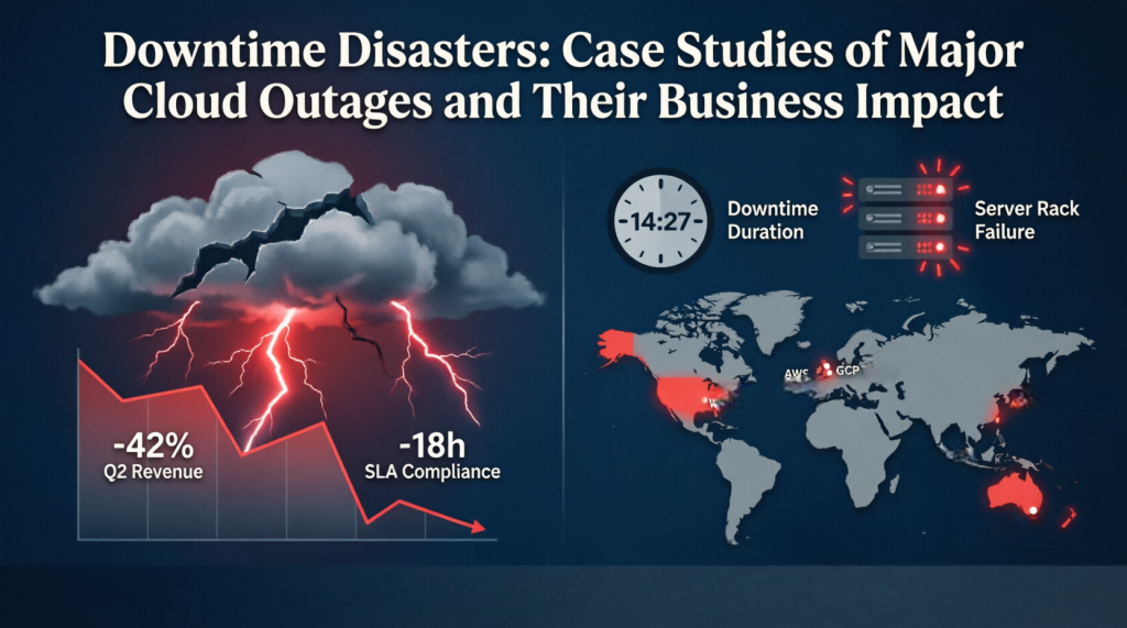 Downtime Disasters Case Studies of Major Cloud Outages and Their Business Impact