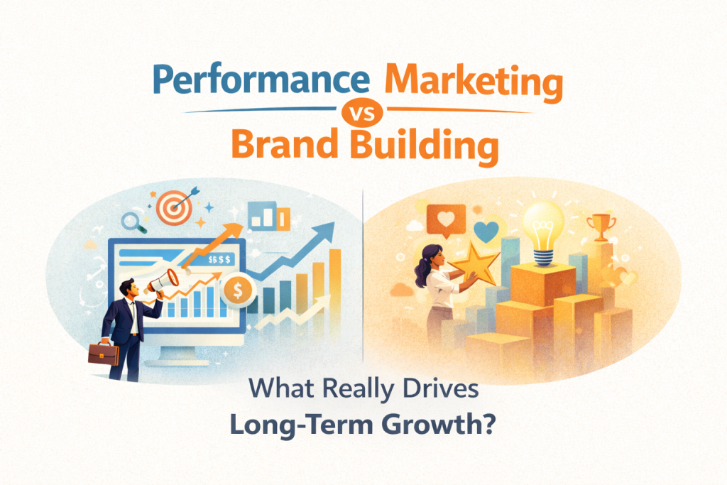 Performance Marketing vs Brand Building What Really Drives Long-Term Growth