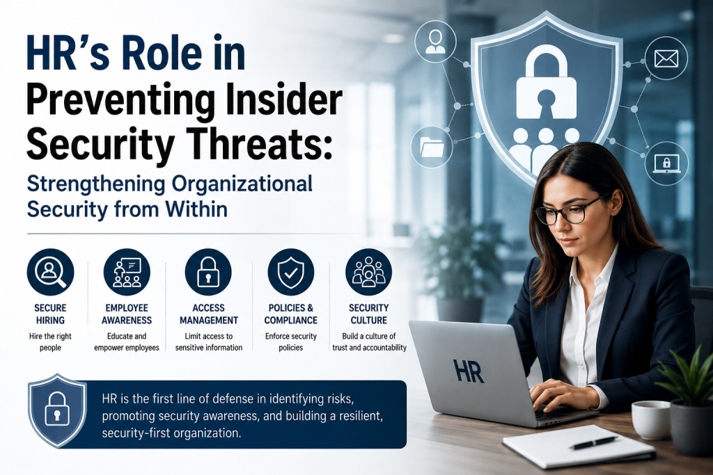 HR’s Role in Preventing Insider Security Threats: Strengthening Organizational Security from Within HR's Role in Preventing Insider Security Threats